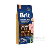 Brit Premium by Nature Dog Adult M 15kg