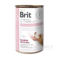 Brit Veterinary Diets GF dog Hypoallergenic konzerva pre psy 400g
