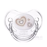 Canpol Babies Utišujúci silikónový cumlík Newborn baby (18m+), okrúhly, 1ks