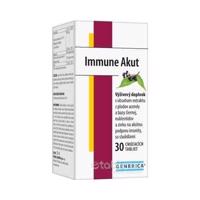 GENERICA Immune Akut cmúľacie tablety 30 tbl
