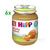 HiPP Príkrm ovocný Marhule 4m+, 6x125g