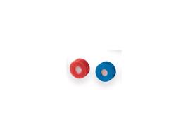 Náhradné filtre pre slúchadlá egger epro-ER - 1 pár Farba tlmiacich filtrov: Modrá (ľavé ucho) / Červená (pravé ucho), Utlmenie (SNR): 25 dB