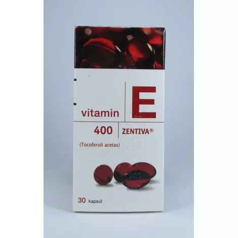 Vitamín E Zentiva 400mg 30 cps