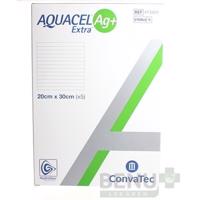 AQUACEL Ag+ Extra krytie na rany 20x30 cm, 5ks