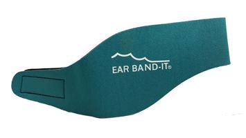Ear Band-it® Teal Čelenka na plávanie Veľkosť čelenky: Malá Čelenka na plávanie