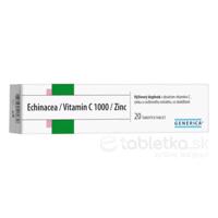GENERICA Echinacea/Vitamin C 1000/Zinc, eff 20 tbl
