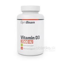GymBeam Vitamin D3 2000IU 120 kapsúl
