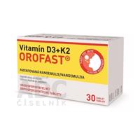Vitamín D3 + K2 OROFAST